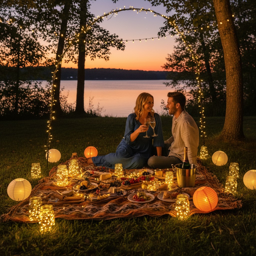 Lichtzauber für die Abenddämmerung