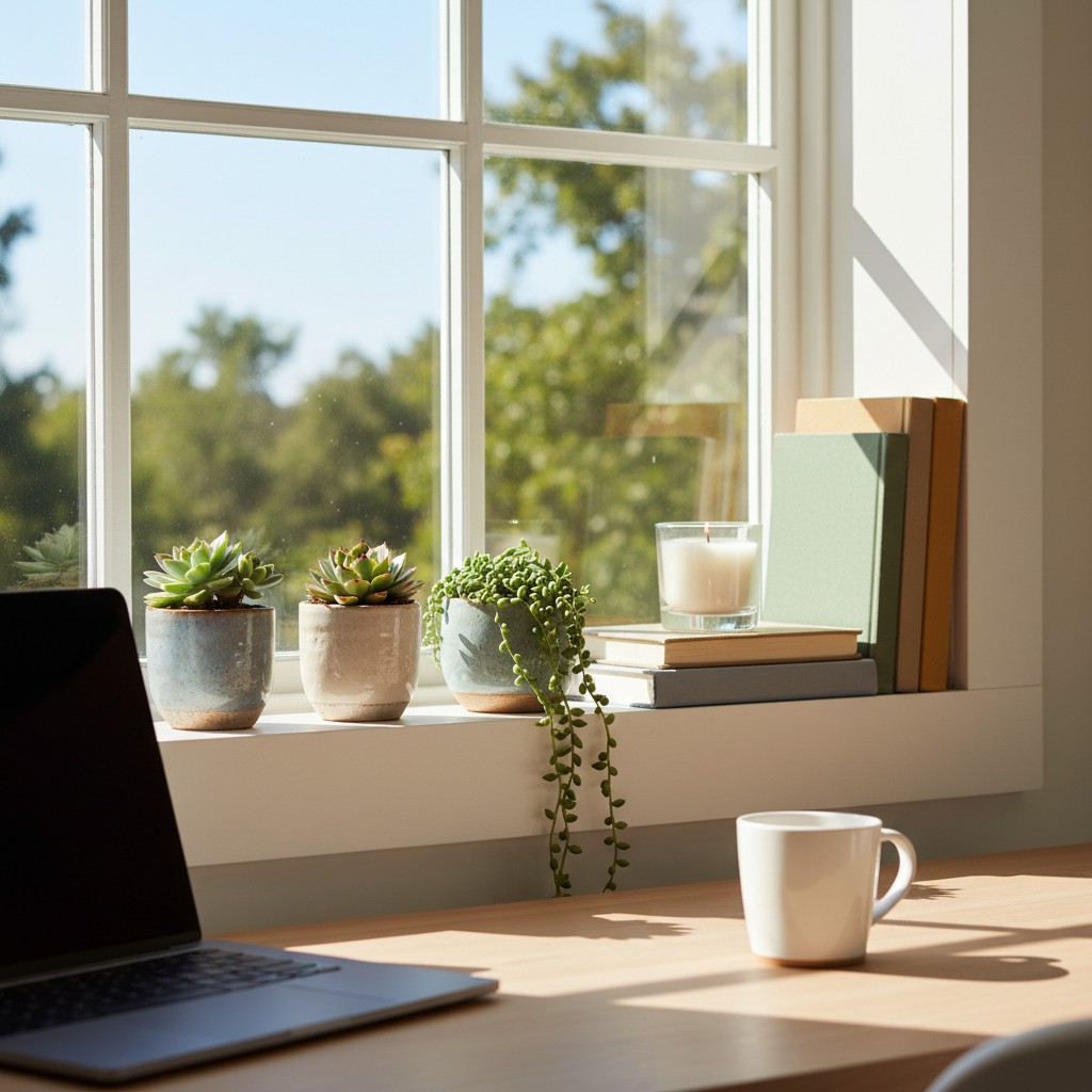 Der Blick aus dem Fenster: Die Fensterbank als erweiterter Raum