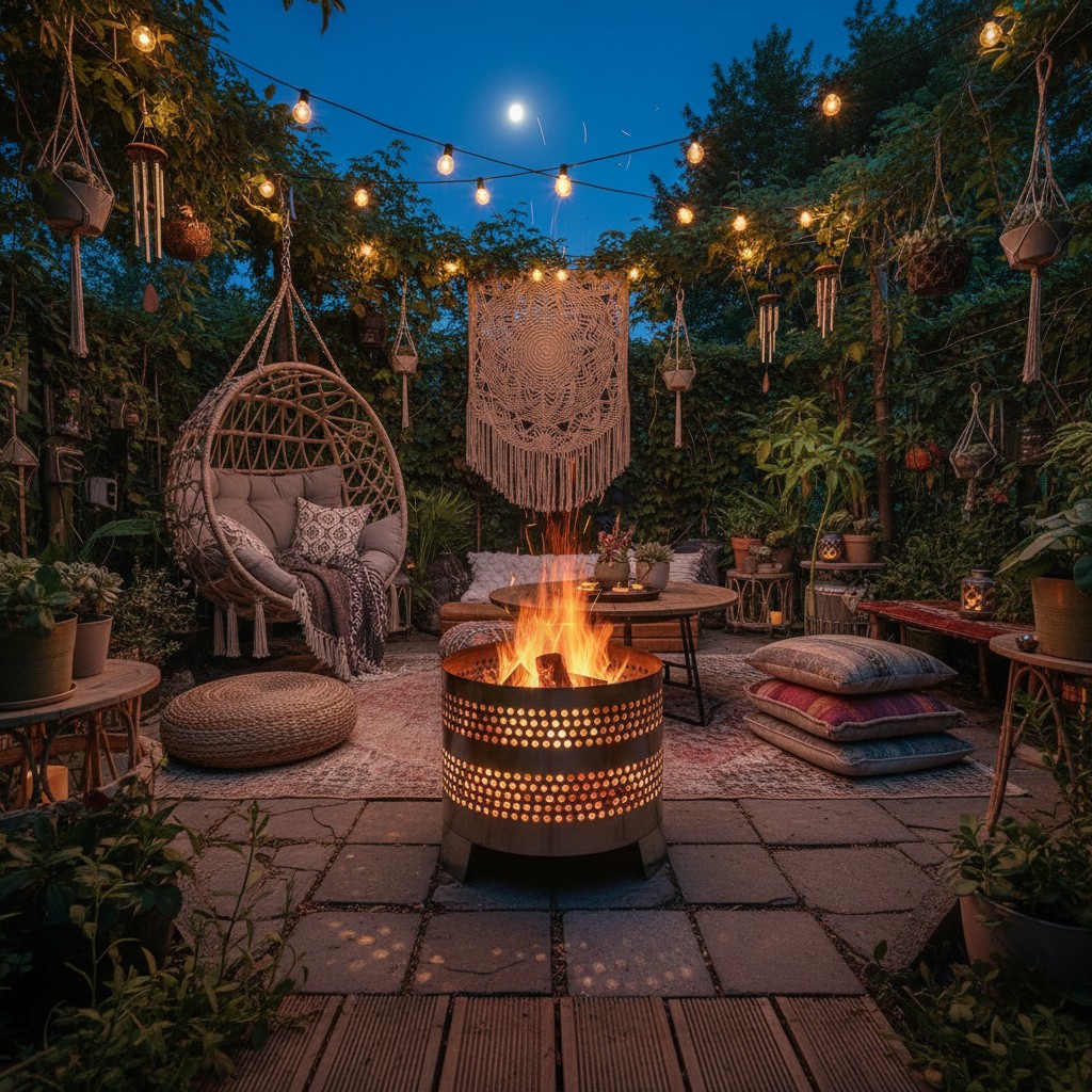 Upcycling-Charme: Die DIY-Feuerstelle aus einer Waschmaschinentrommel