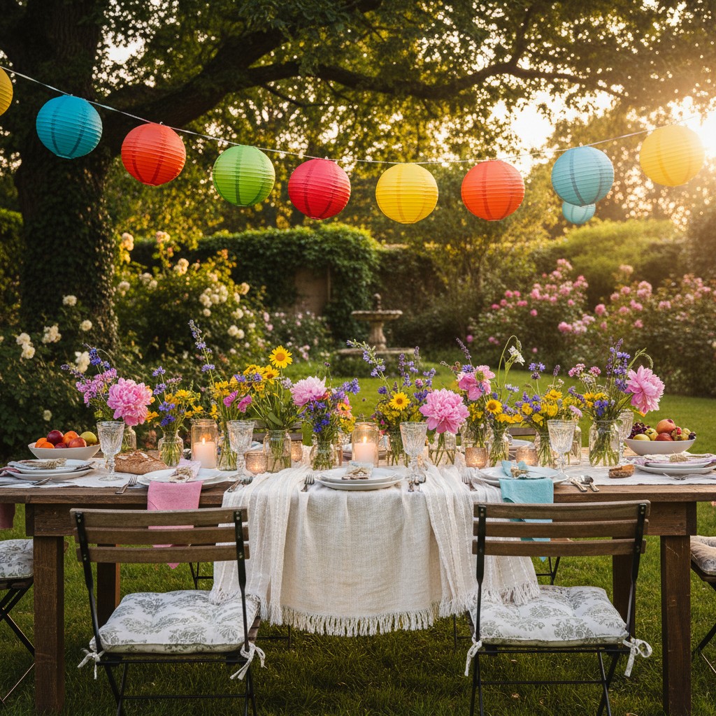 Mobile Deko für die perfekte Gartenparty