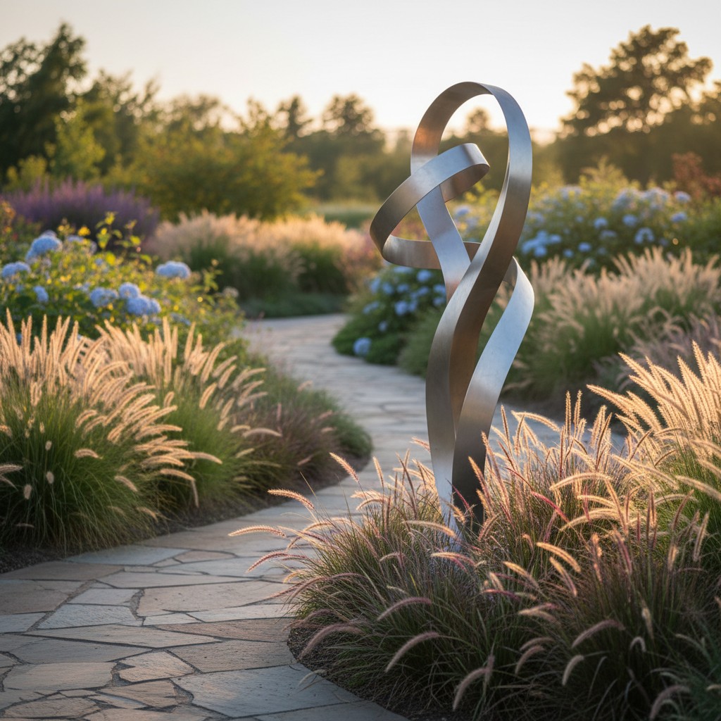 Gartenkunst und Skulpturen als Blickfang