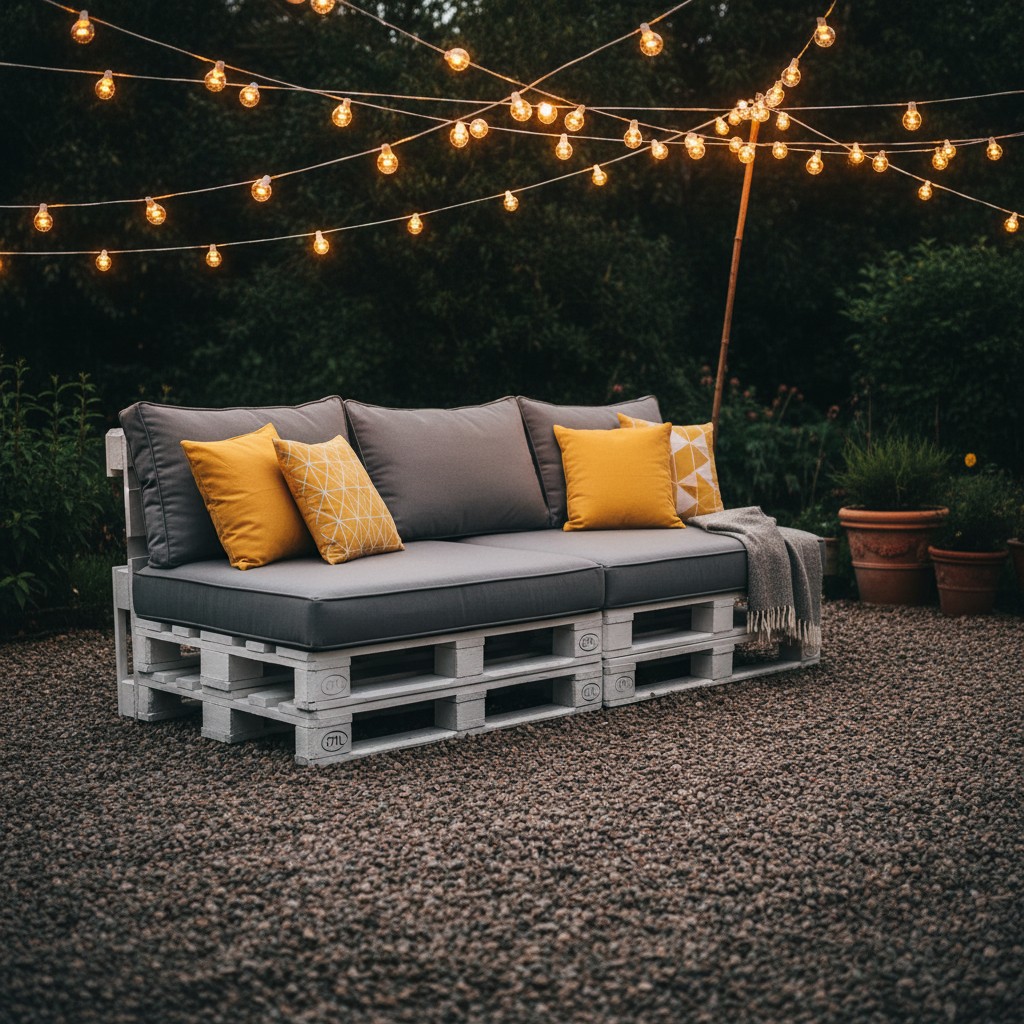 DIY-Palettensofa für Kreative: Nachhaltig & Individuell