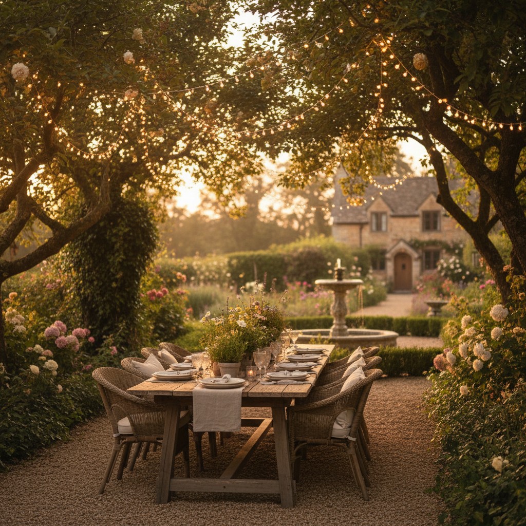 15 zauberhafte Ideen für ein spätsommerliches Abendessen im Freien