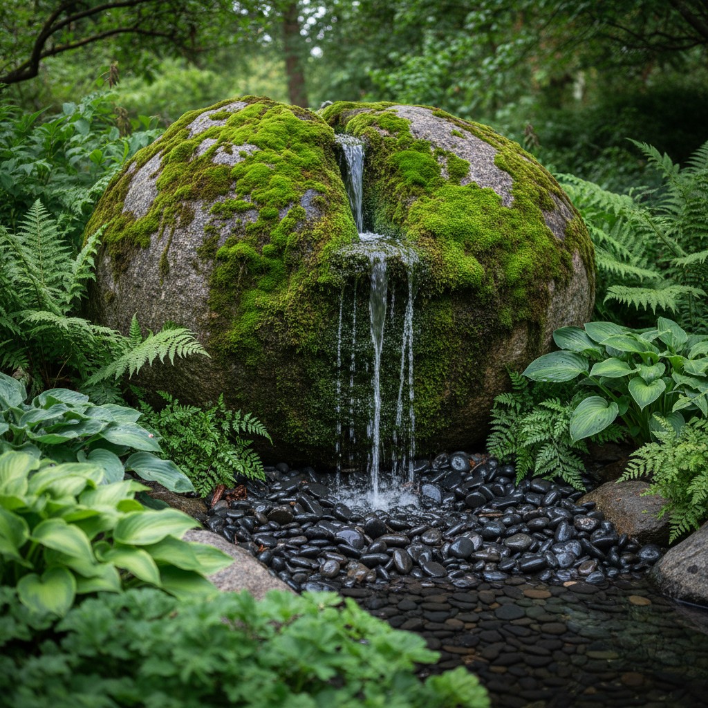 Der klassische Findling: Ein Stück Natur