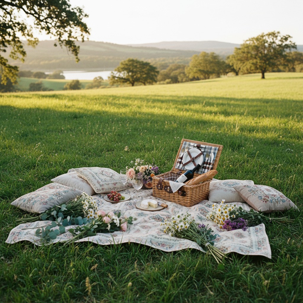 Ein Picknick im Grünen – oder im Wohnzimmer