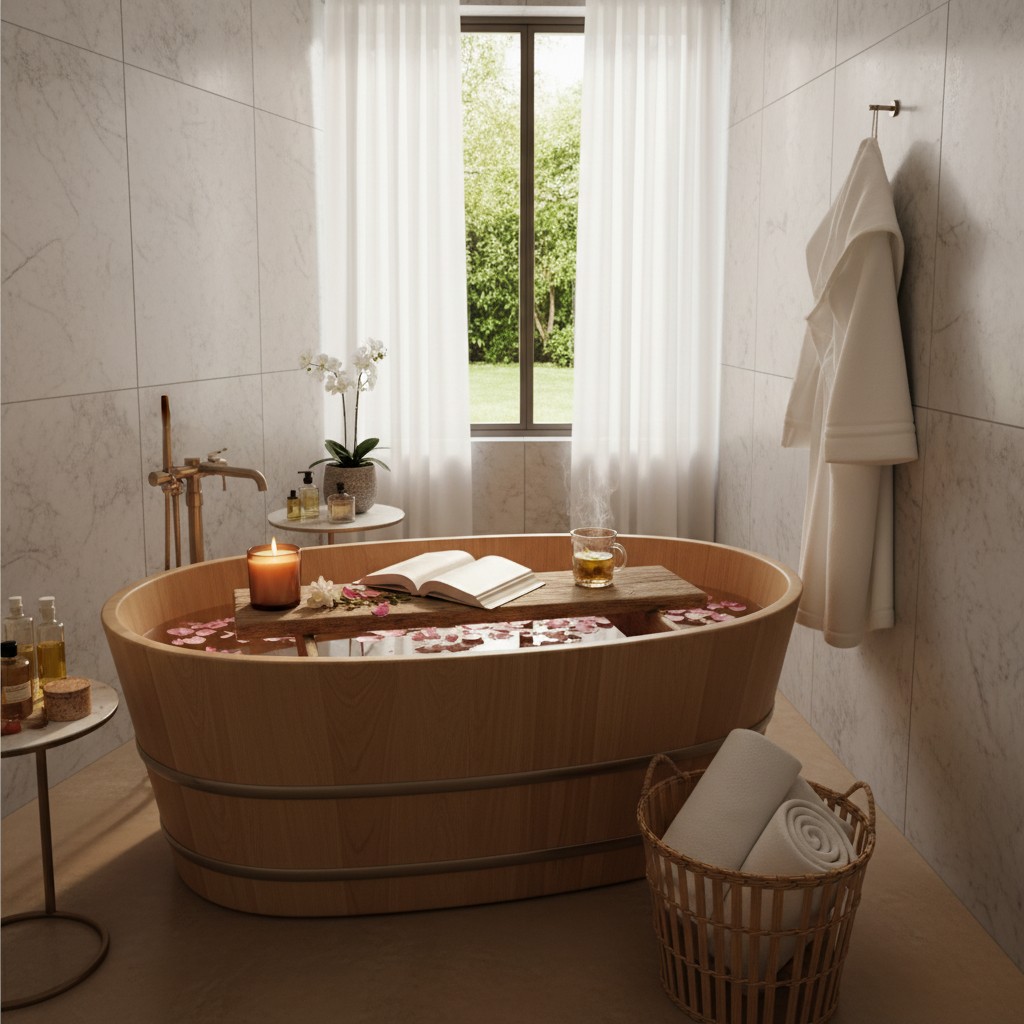 Ein Spa-Moment im eigenen Badezimmer