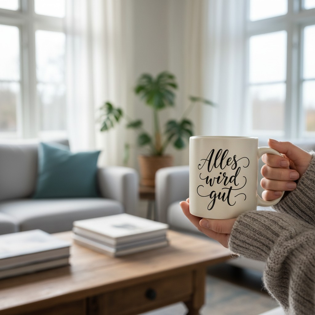 Lettering mit persönlichen Zitaten