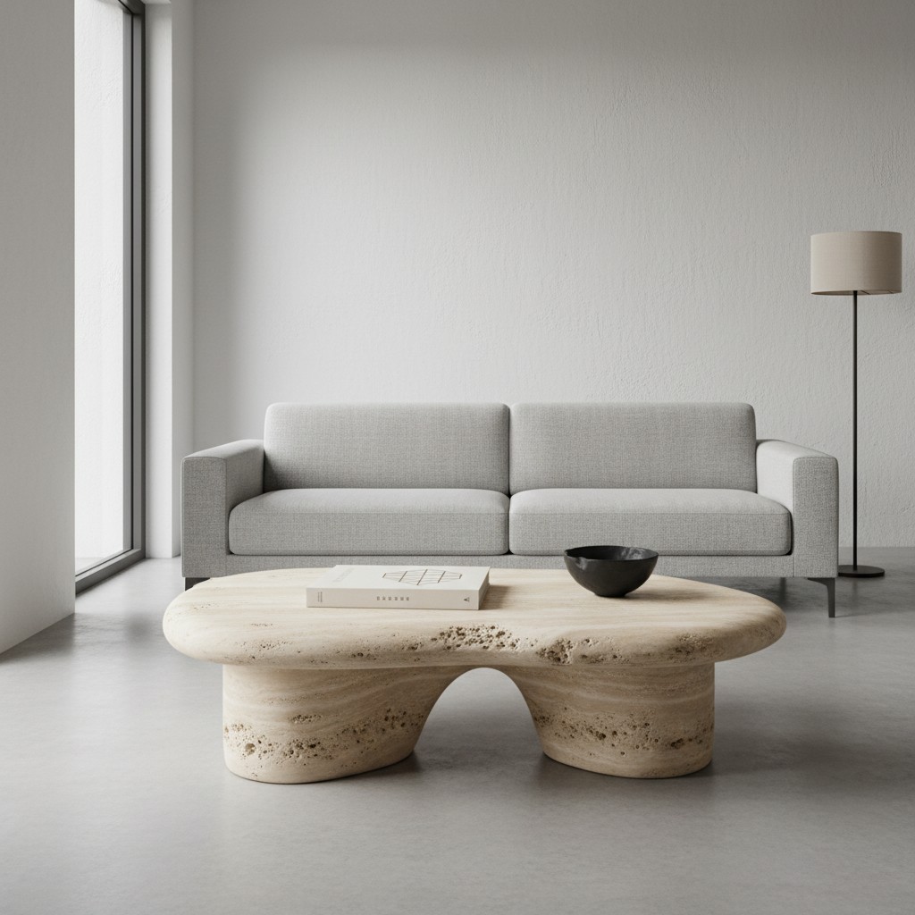 Der skulpturale Couchtisch als Kunstobjekt